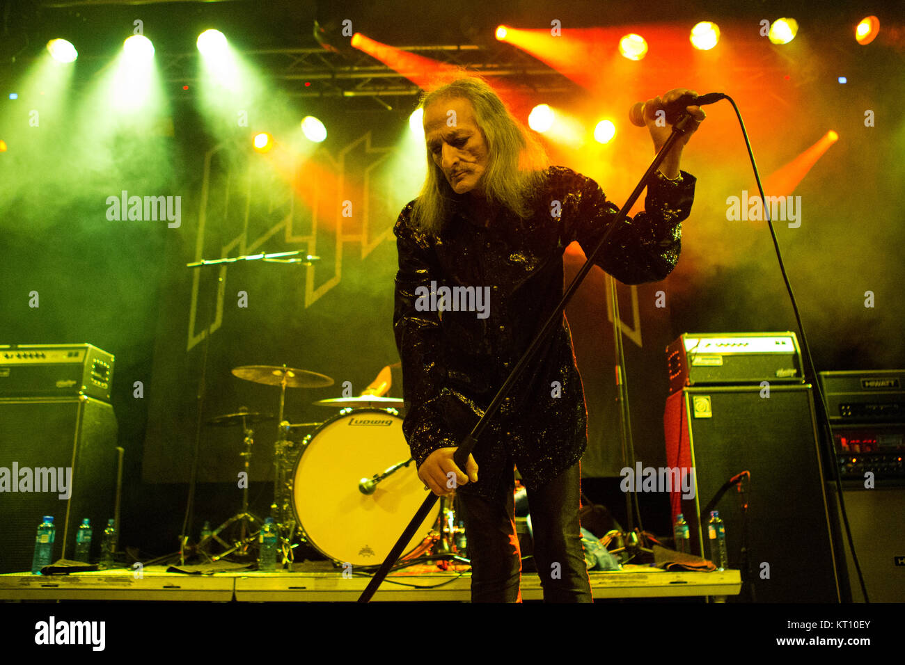 Pentagram performing on tour